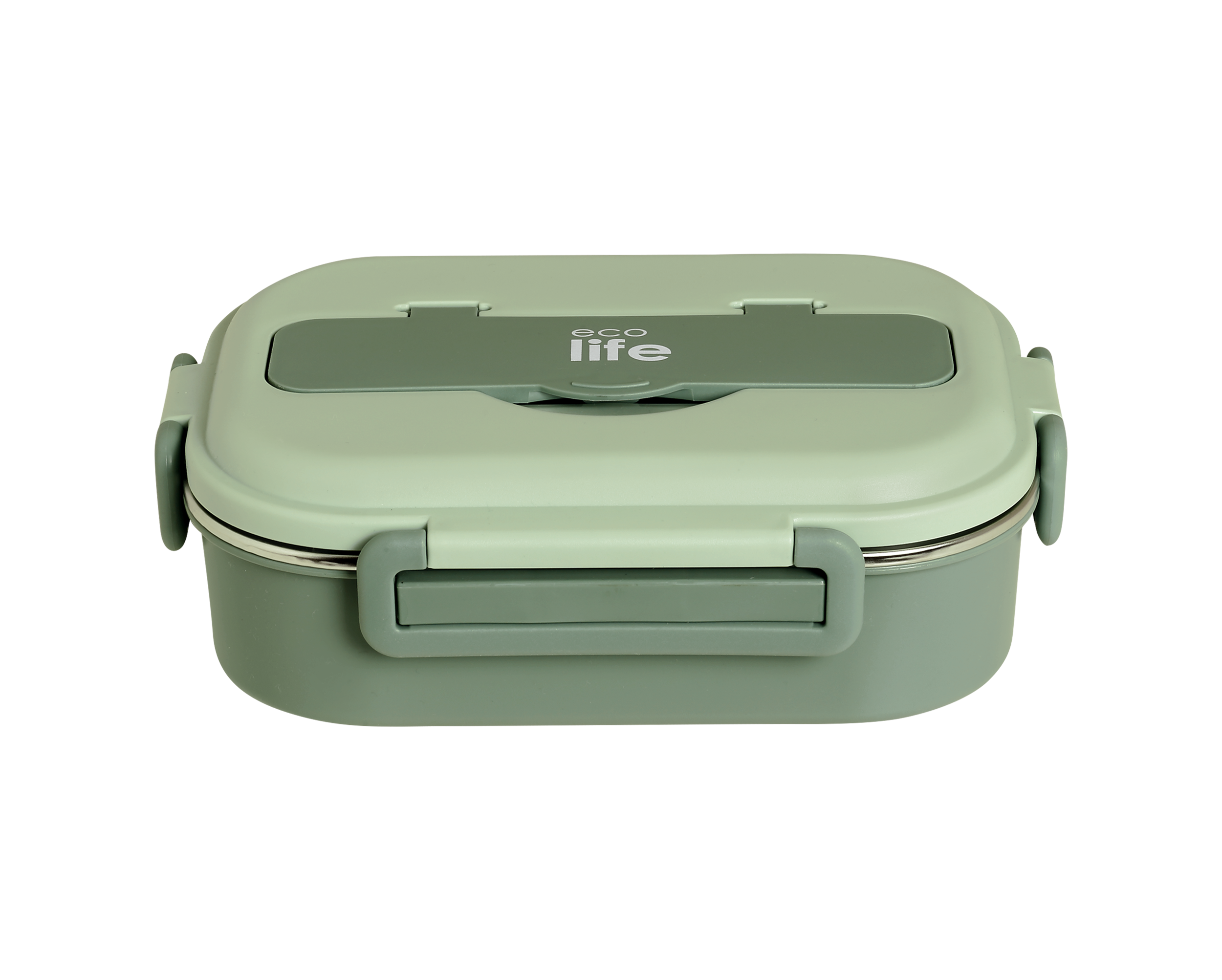 Πράσινο Φαγητοδοχείο 1Lt | 3 Θέσεων