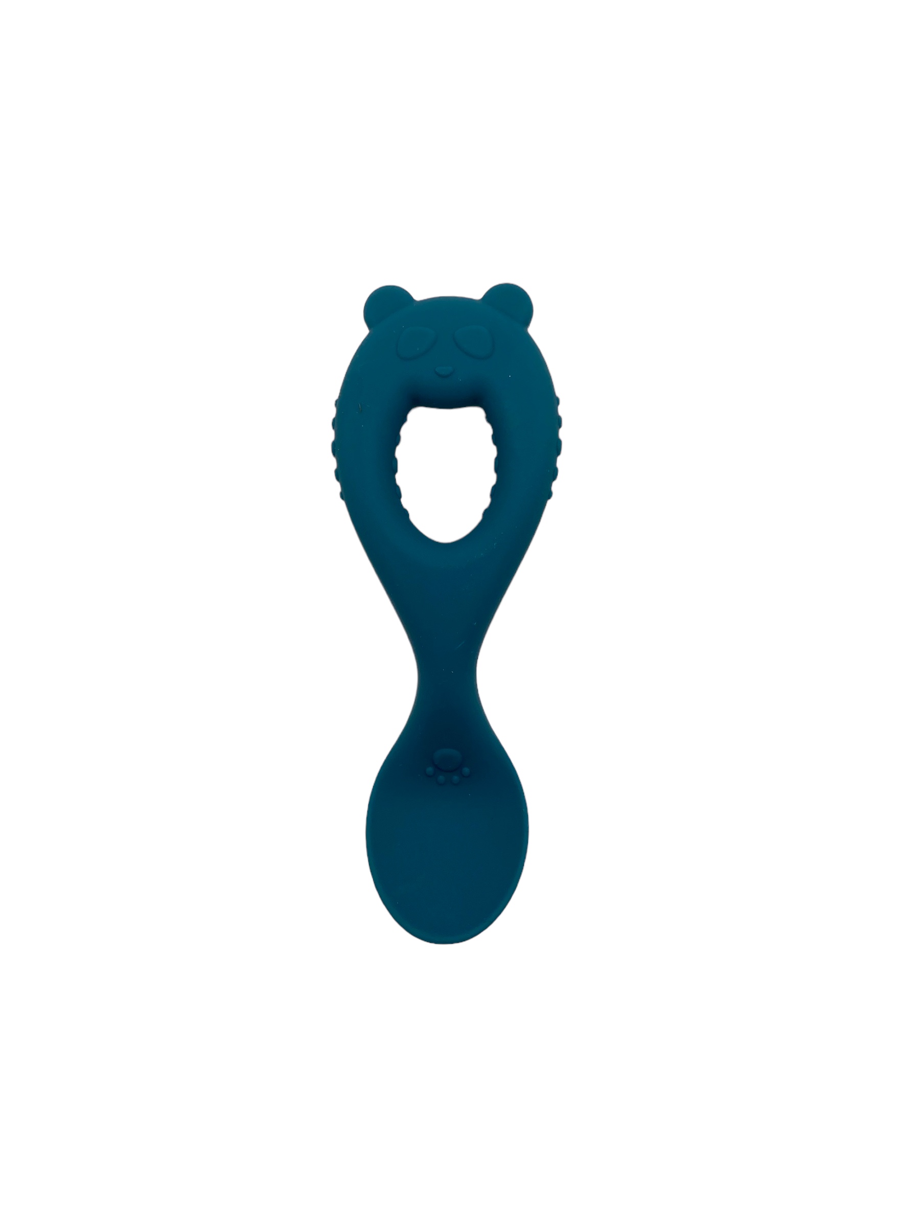 Perry the Panda- Εκπαιδευτικό κουτάλι εκμάθησης από σιλικόνη μπλε